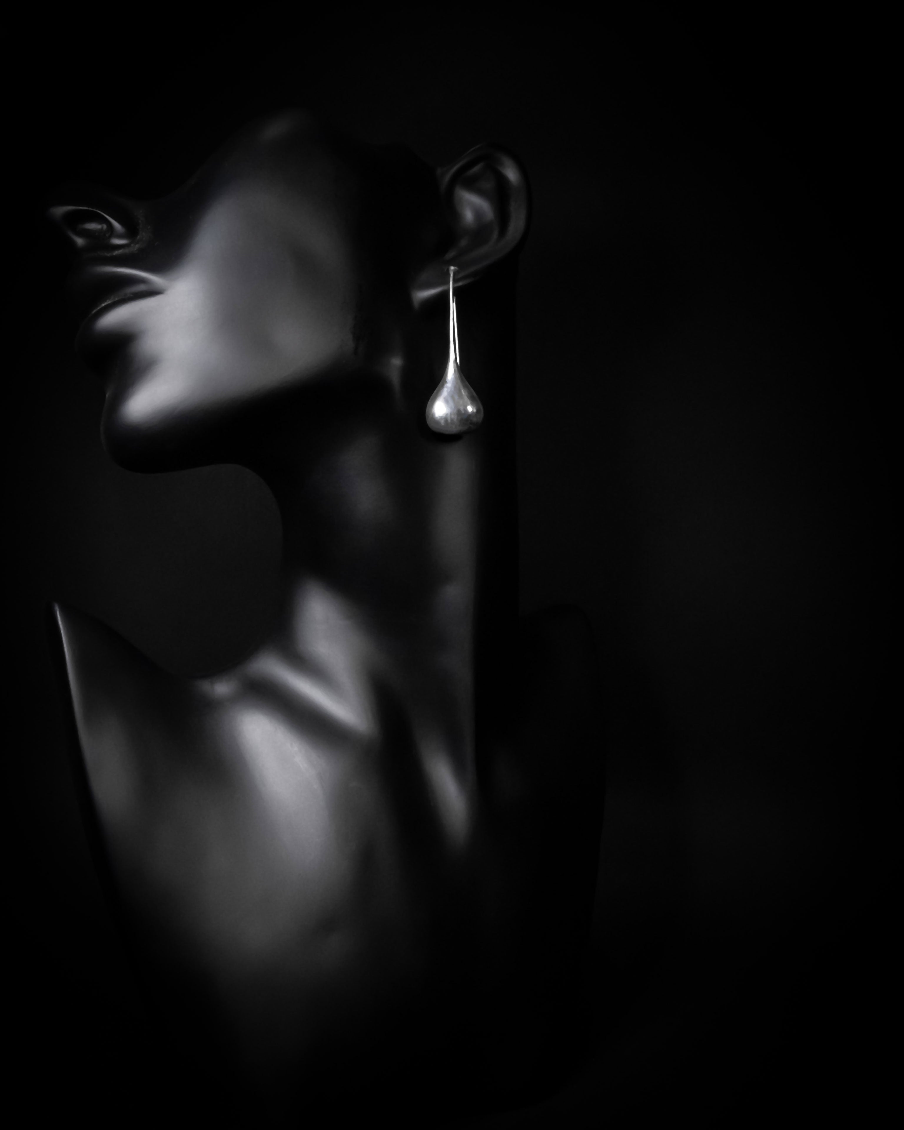 SILVER DROP EARRINGS