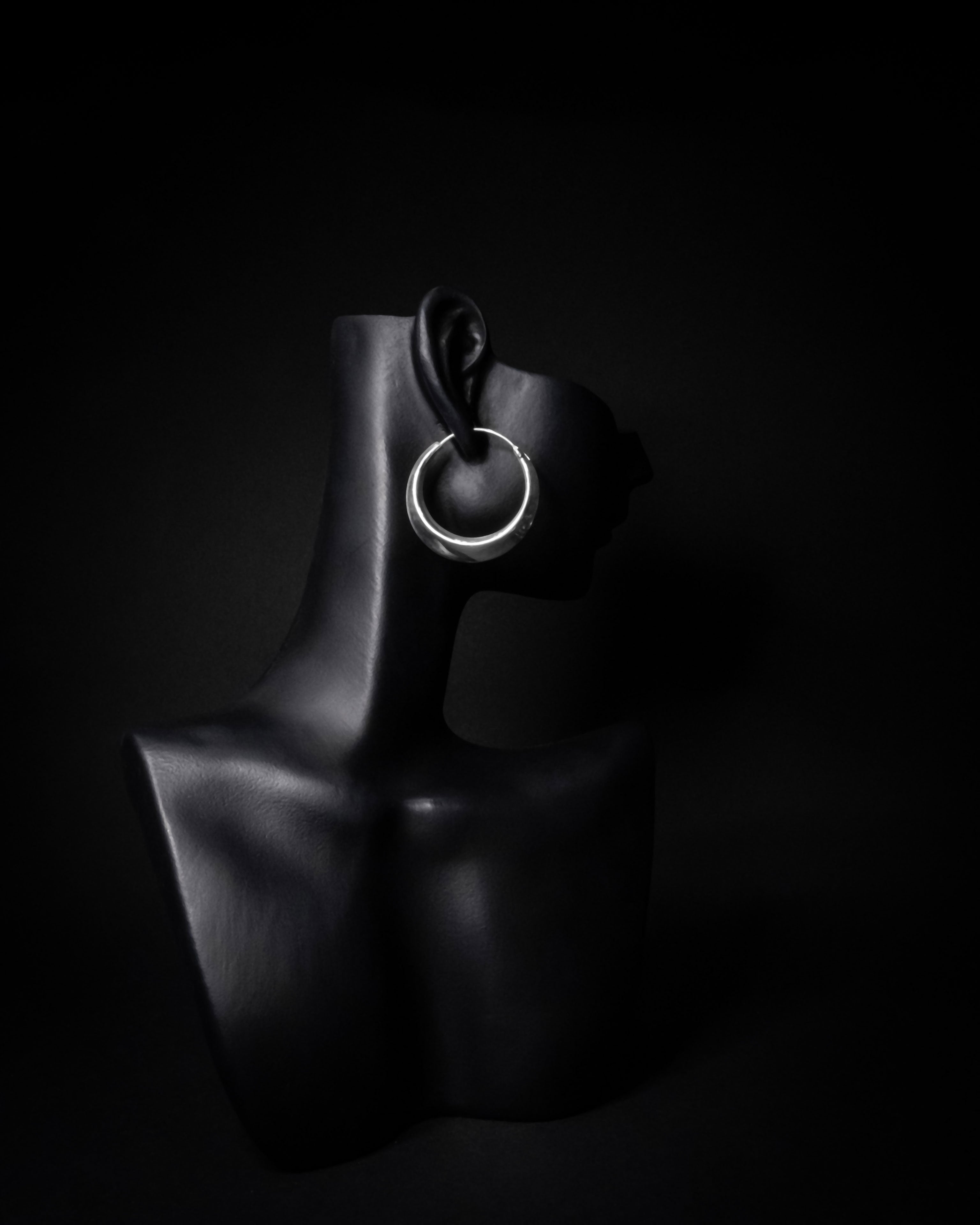 LUNAR ORBIT HOOPS EARRINGS