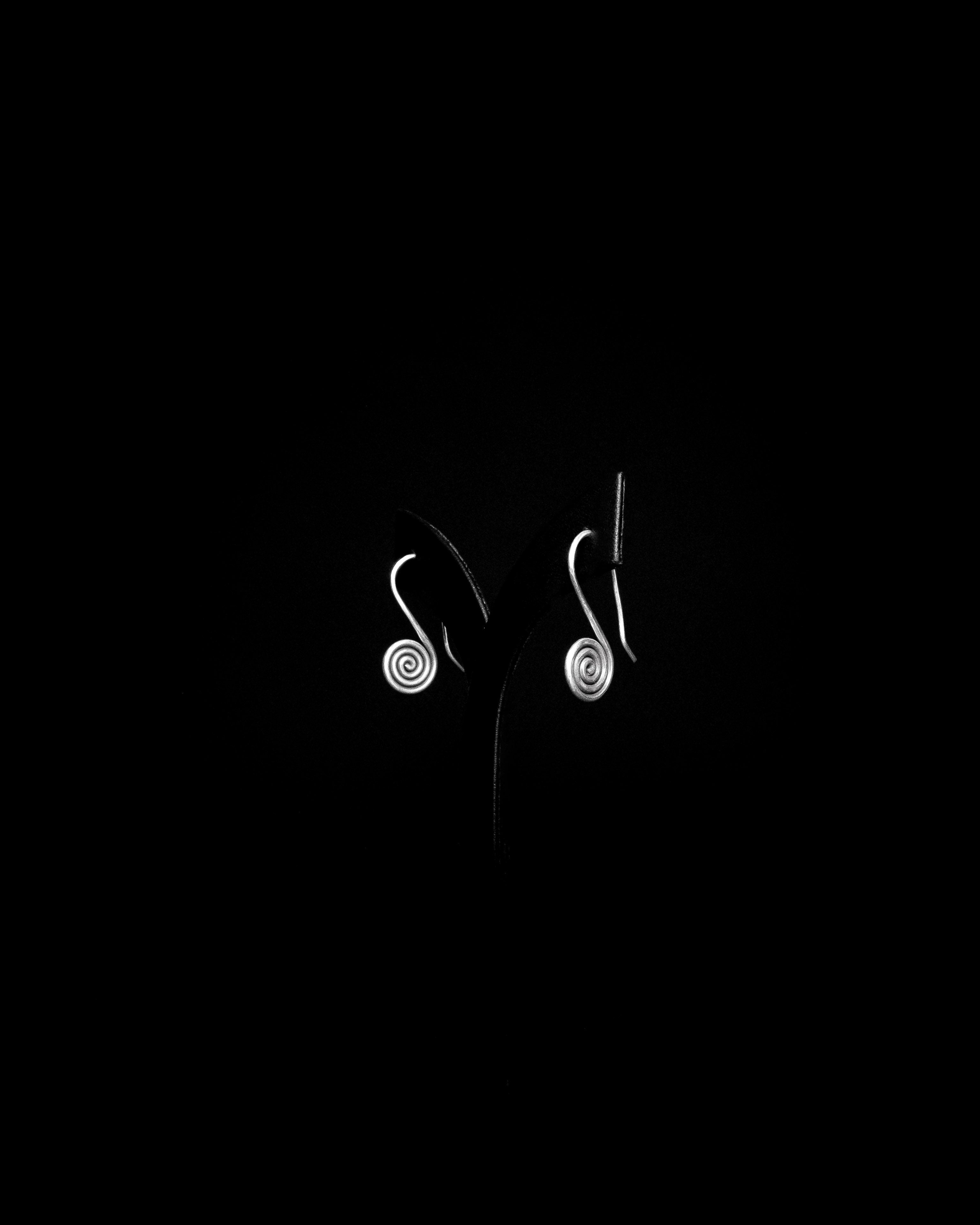 INFINITY SPIRAL EARRINGS
