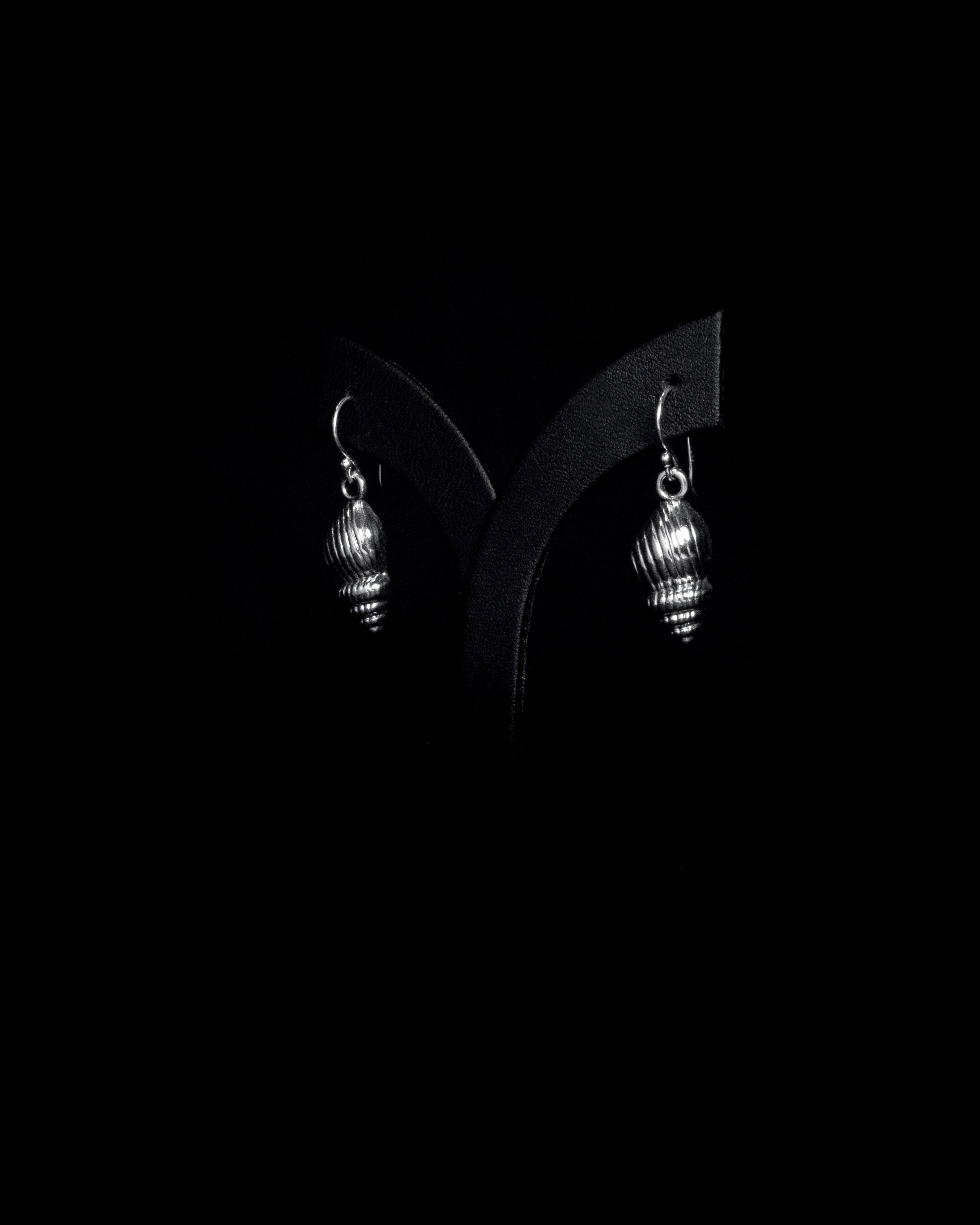 MOONLIT SHELL EARRINGS